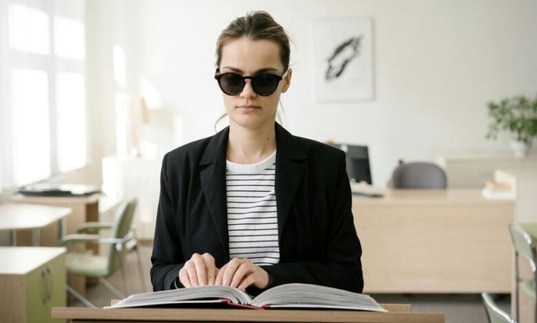 definition of legally blind significant vision impairment